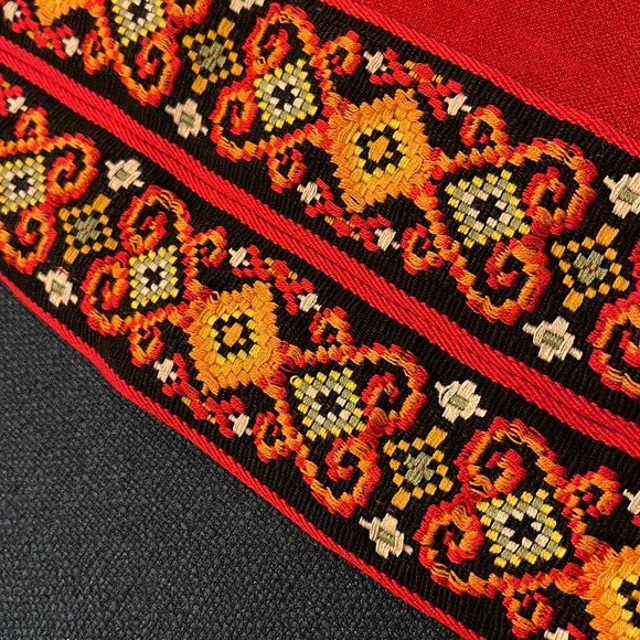 Claudio Nucci red embroidered tunic - Picture 4 of 12